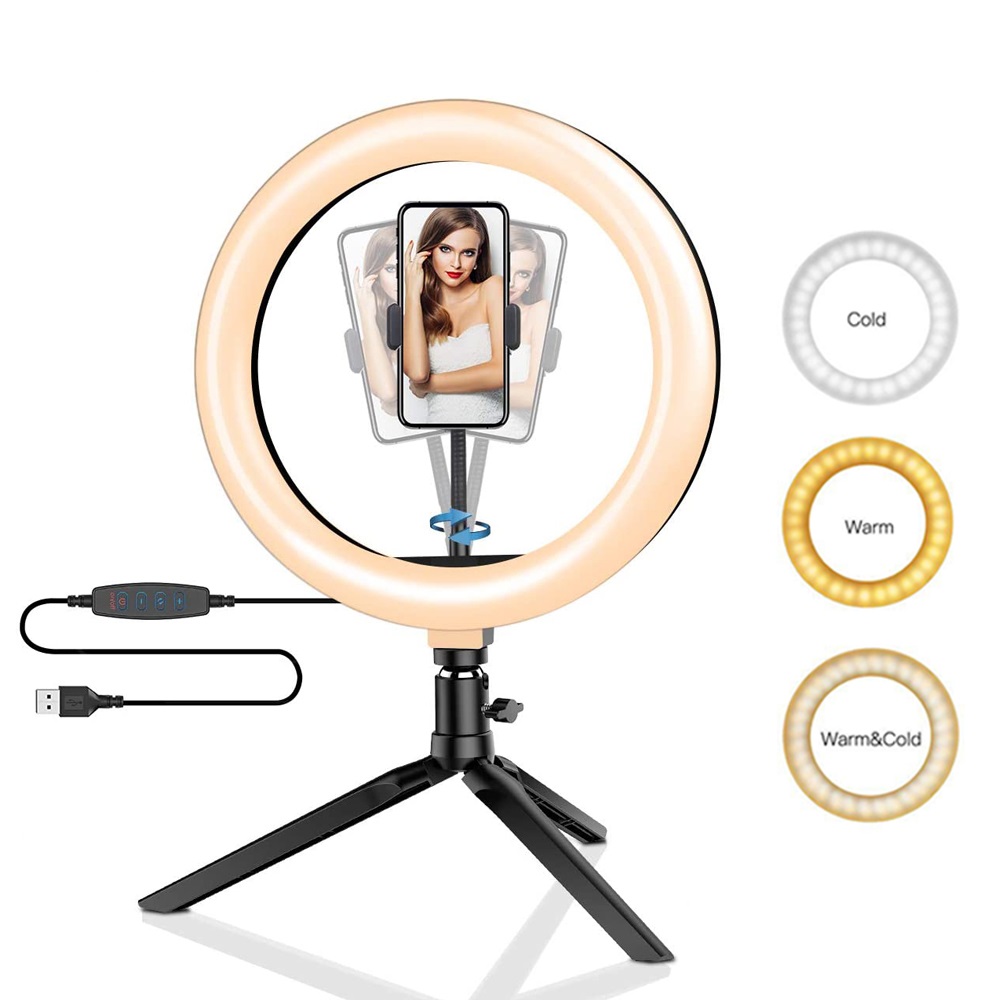 Photography Lighting Kits - 26 см 10-дюймовый светодиодный кольцевой светильник