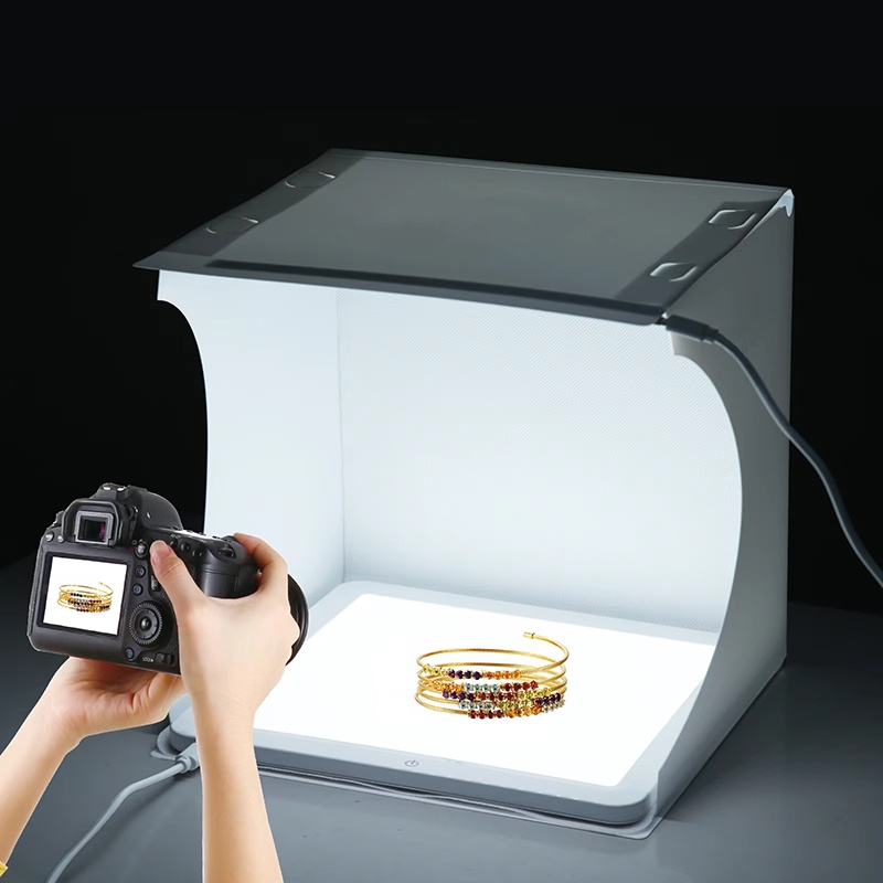 Photography Lighting Background - Портативная фотостудия 20 см, складная, со