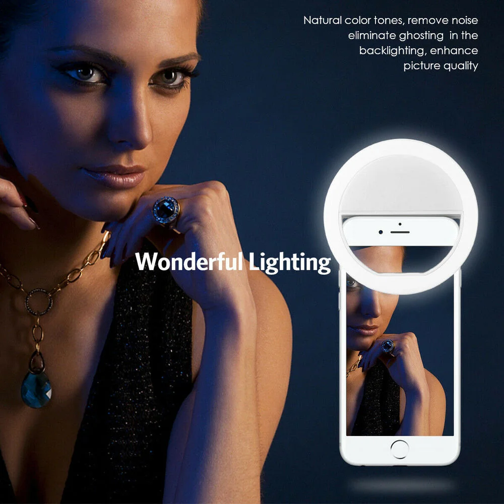 Перезаряжаемая кольцевая лампа – обзор и цена Photography Lighting Portable