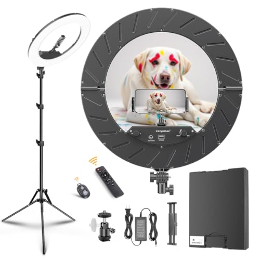 Комплект кольцевой лампы 18 дю – обзор и цена Led Ring Light 18