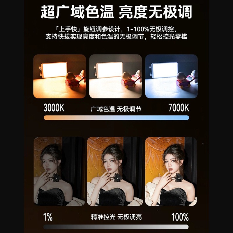 Полноцветный RGB-светильник 40 – обзор и цена Photography Lighting Portable