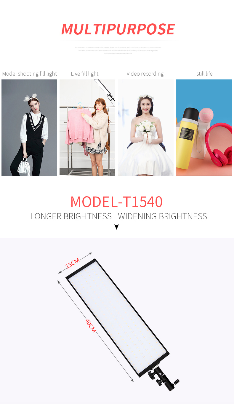 40 см, 72 Вт, 3200 К-5500 К, к – обзор и цена Photography Lighting Kits