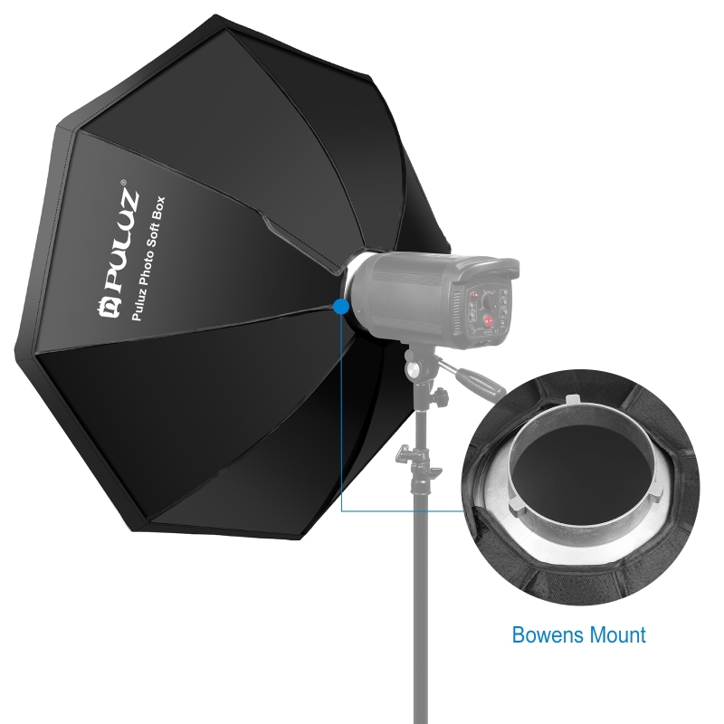PULUZ 95 см восьмиугольный соф – обзор и цена Photography Lighting Mount