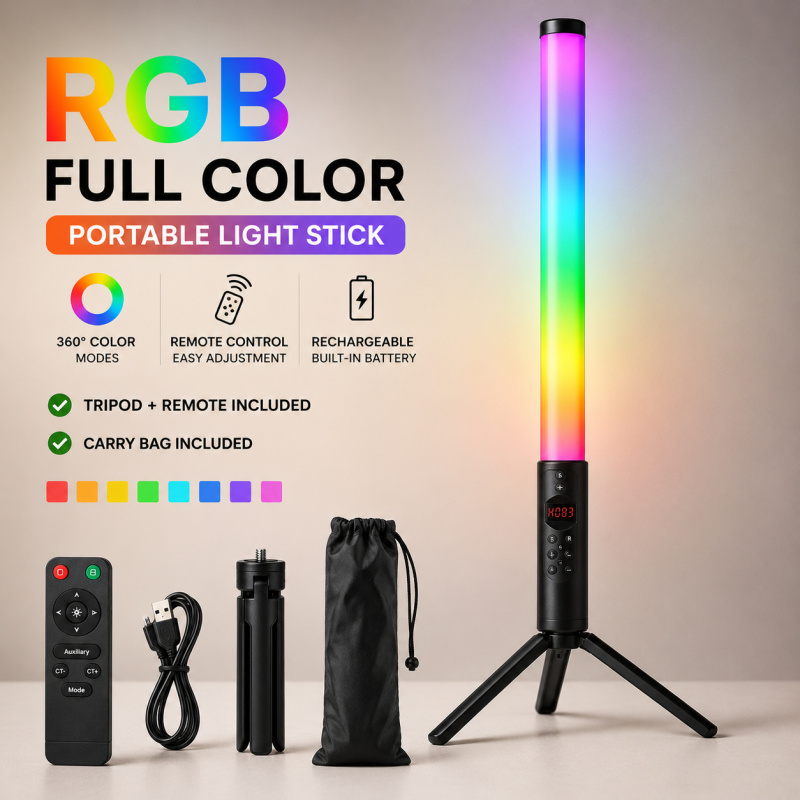 Портативная RGB-видеолампа-пал – обзор и цена Photography Lighting For Indoor