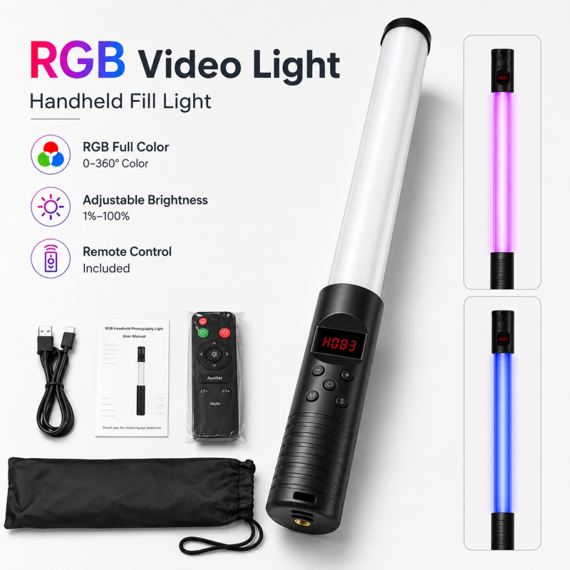 Портативная RGB-видеолампа-пал – обзор и цена Photography Lighting For Indoor