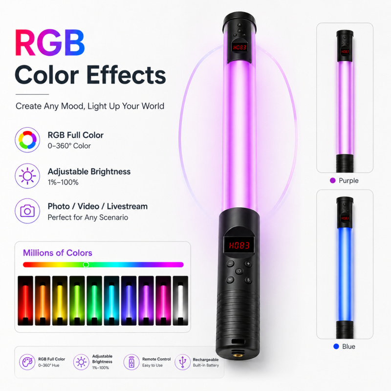 Портативная RGB-видеолампа-пал – обзор и цена Photography Lighting For Indoor