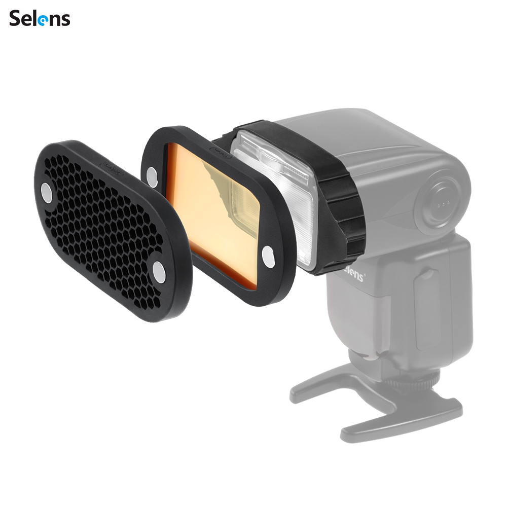 Selens вспышка Speedlight сото – обзор и цена Honeycomb Grid Filter