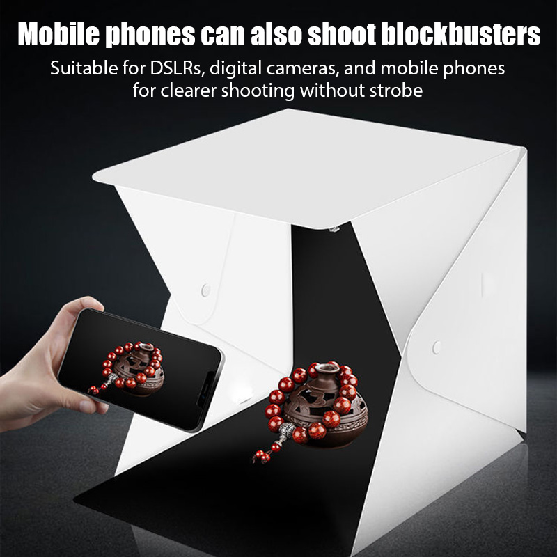 Портативная фотостудия 20 см,  – обзор и цена Photography Lighting Background