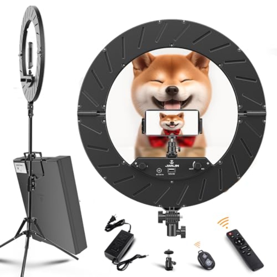 Комплект кольцевой лампы 18 дю – обзор и цена Led Ring Light 18