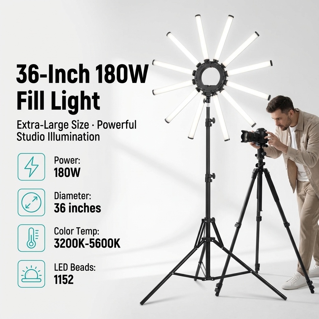 Комплект для фотосъемки с 12-ю – обзор и цена Photography Lighting Kits