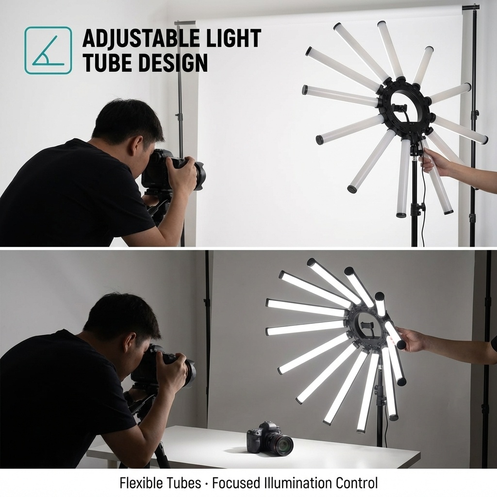 Комплект для фотосъемки с 12-ю – обзор и цена Photography Lighting Kits