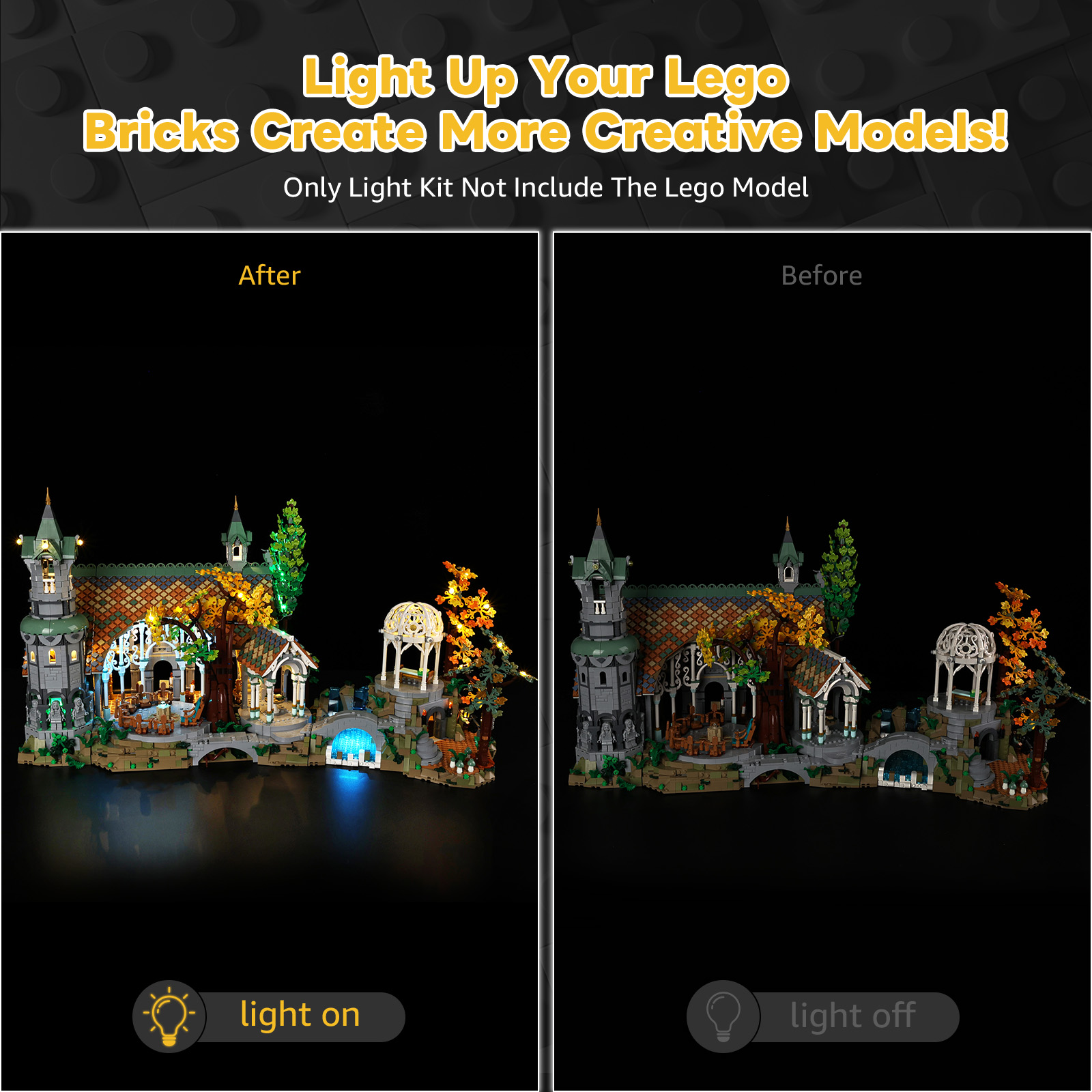 Комплект светодиодных фонарей  – обзор и цена Led Ring Light 18