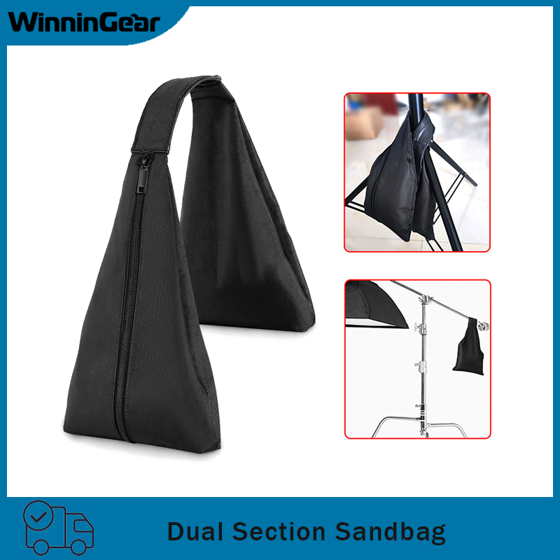 Двухсекционный мешок с песком  – обзор и цена Light Stand Sandbag