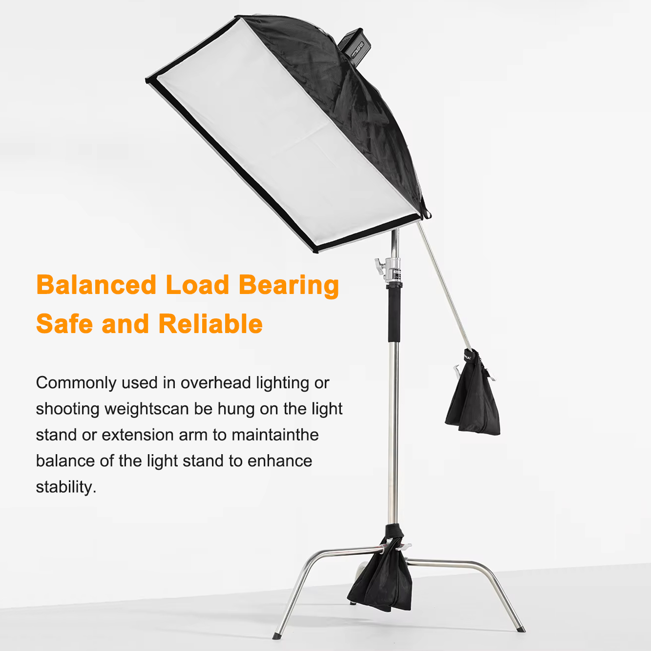 Двухсекционный мешок с песком  – обзор и цена Light Stand Sandbag