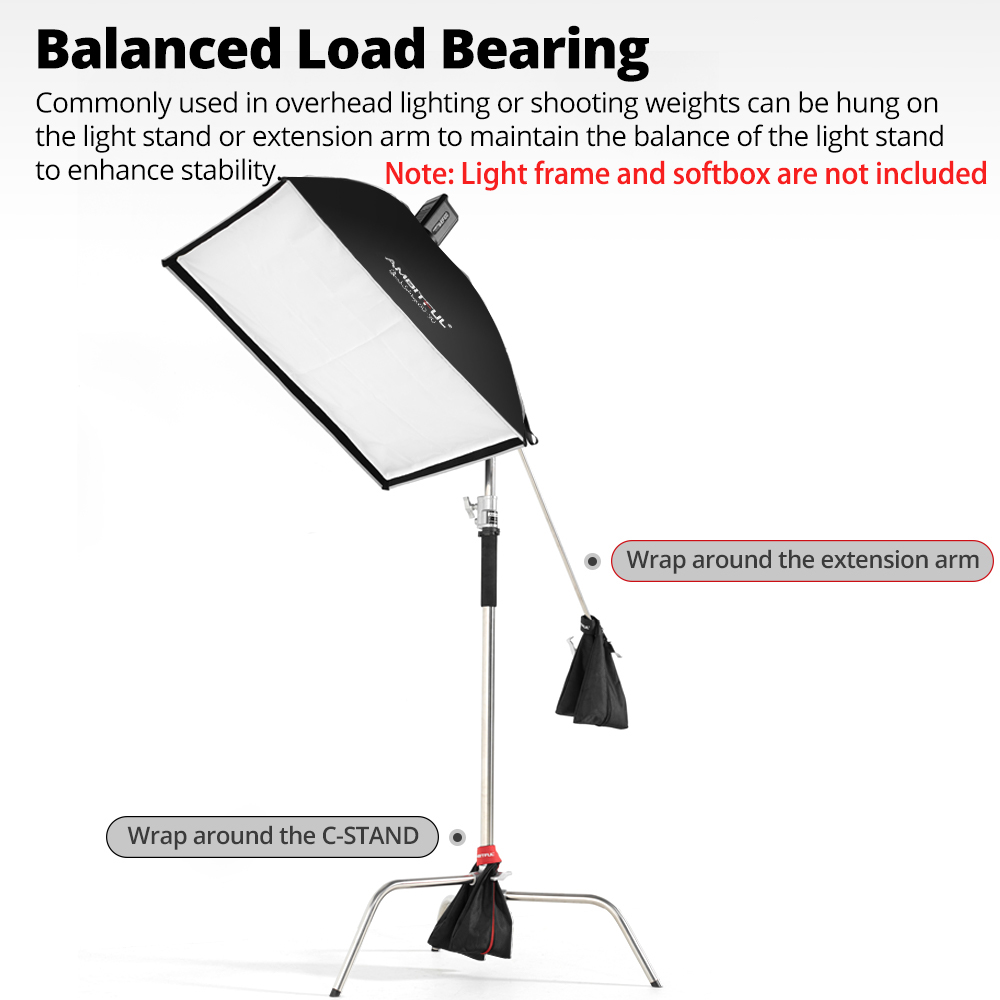 Ambitful Photography Мешок с п – обзор и цена Light Stand Sandbag