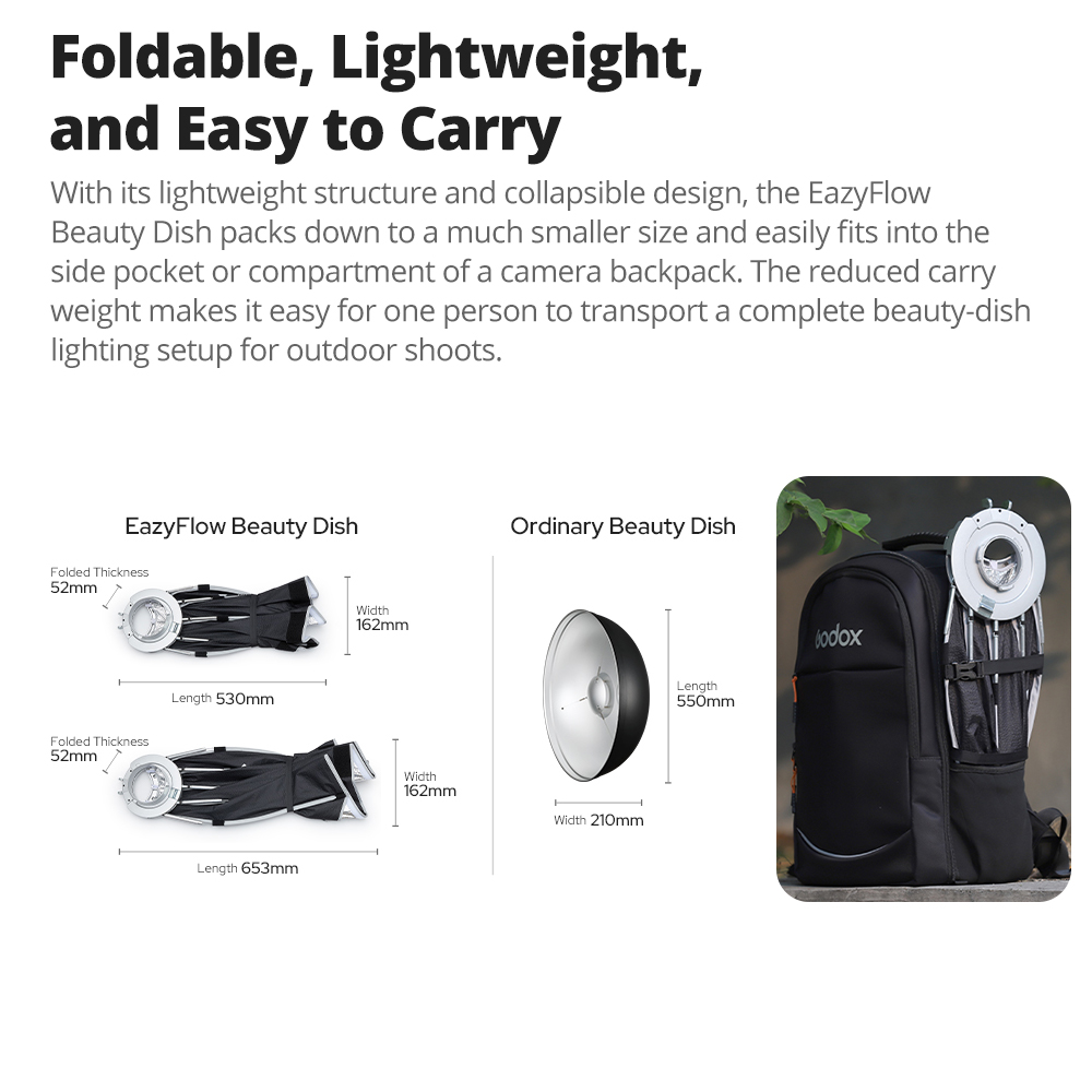 Новый Godox EazyFlow Beauty Di – обзор и цена Photography Lighting Mount