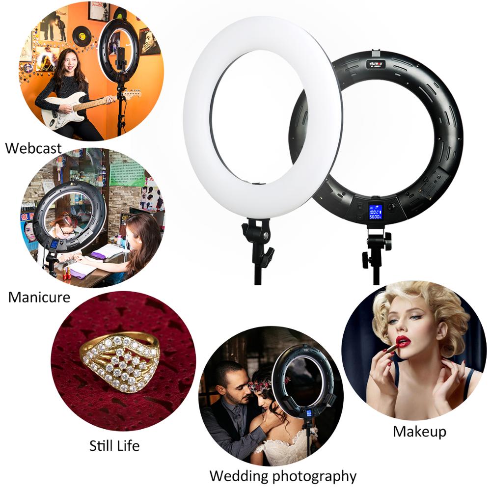 Комплект светодиодной кольцево – обзор и цена Led Ring Light 18