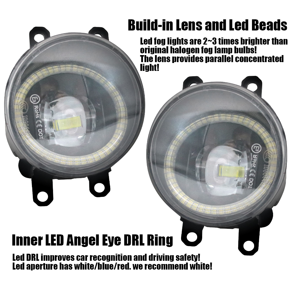 Светодиодные противотуманные ф – обзор и цена Led Ring Light 18