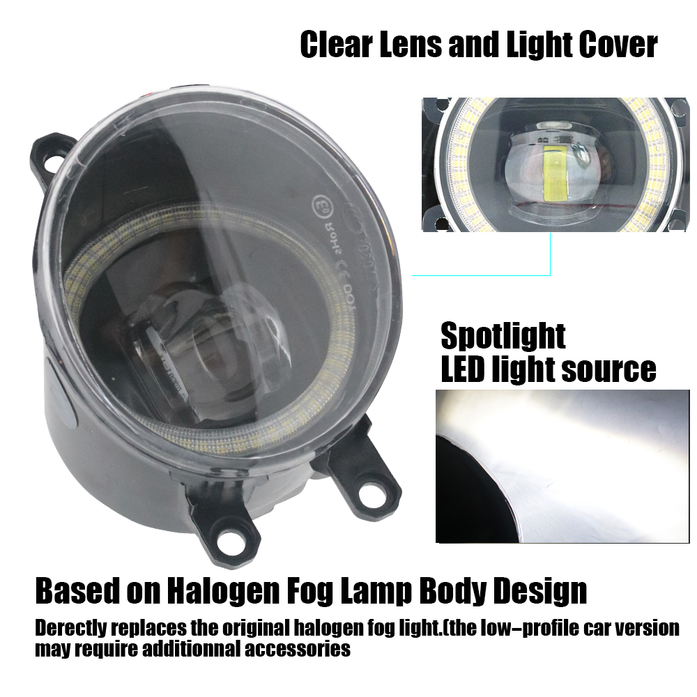 Светодиодные противотуманные ф – обзор и цена Led Ring Light 18