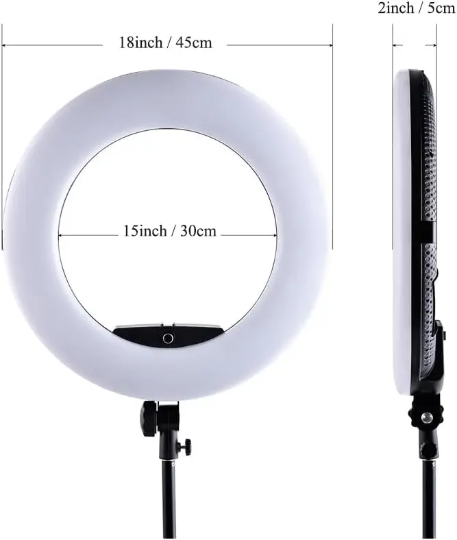 Кольцевая лампа FD480, 18 дюйм – обзор и цена Led Ring Light 18